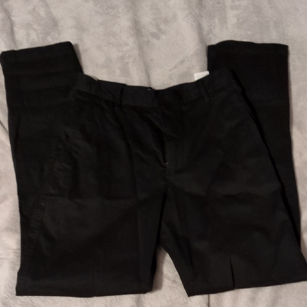 Banana Republic Black Dress Pants Straight-Leg